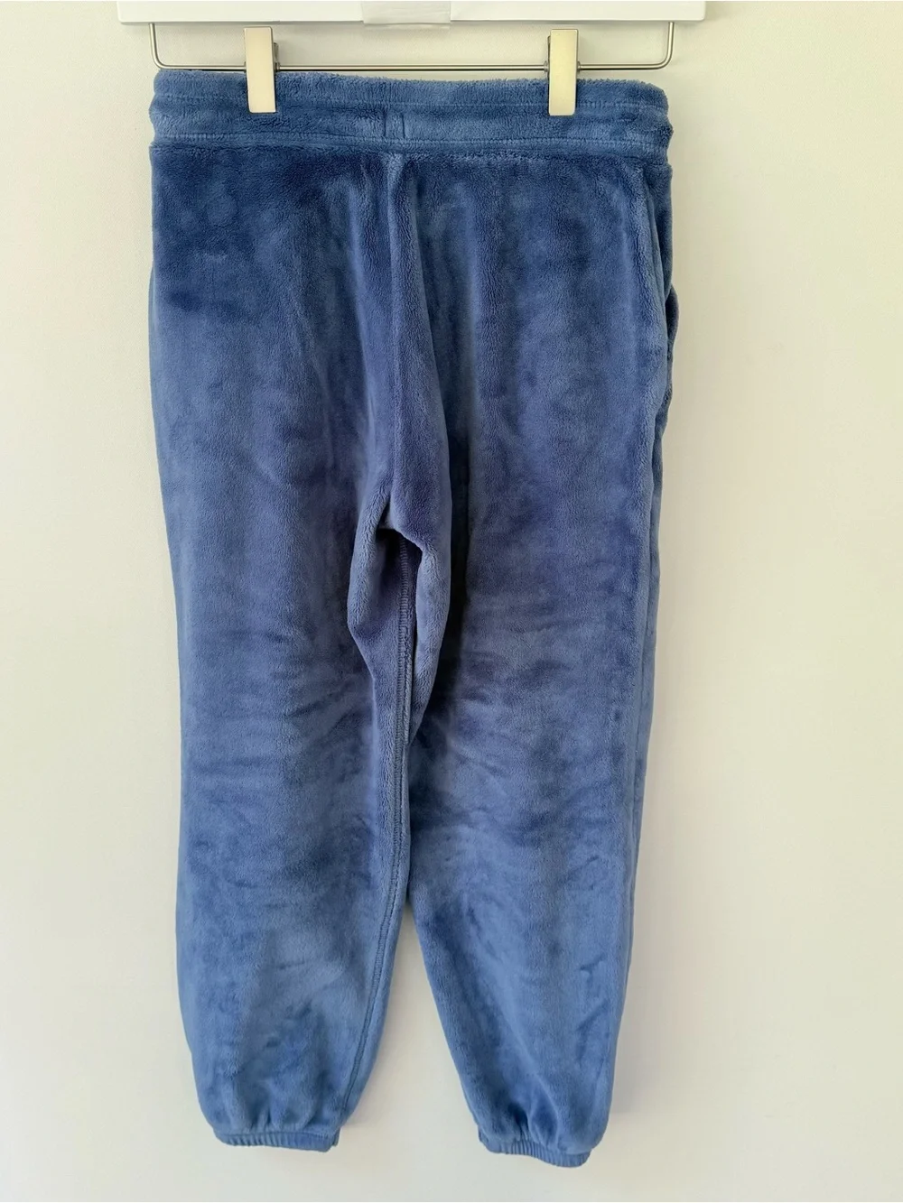 Athleta Girl Feelin' Good Plush Blue Joggers size medium 8/10